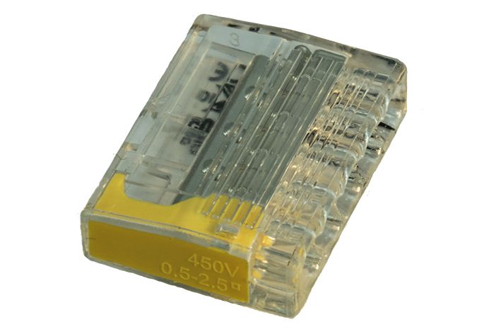 Steckklemme 5f 450V 24A 0,5-2,5qmm ge f.Massivleiter