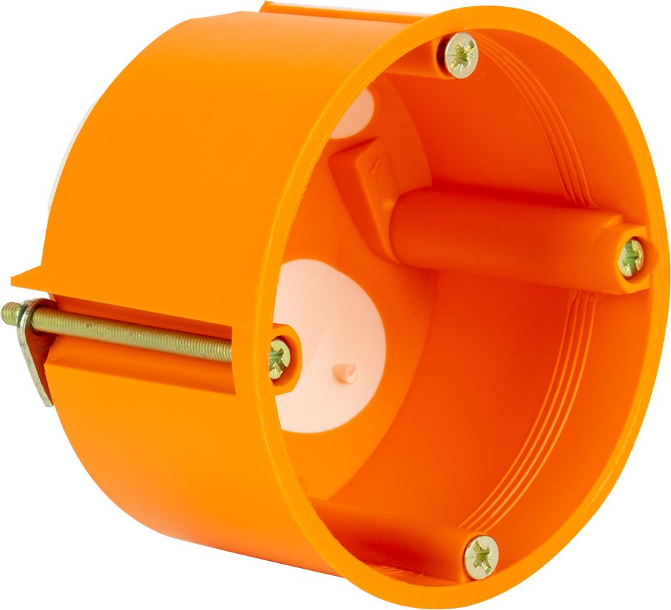 Hohlwanddose luftd Ø68x48mm Kst rnd IP30 Gehäusedurchführung durch Dichtmembran