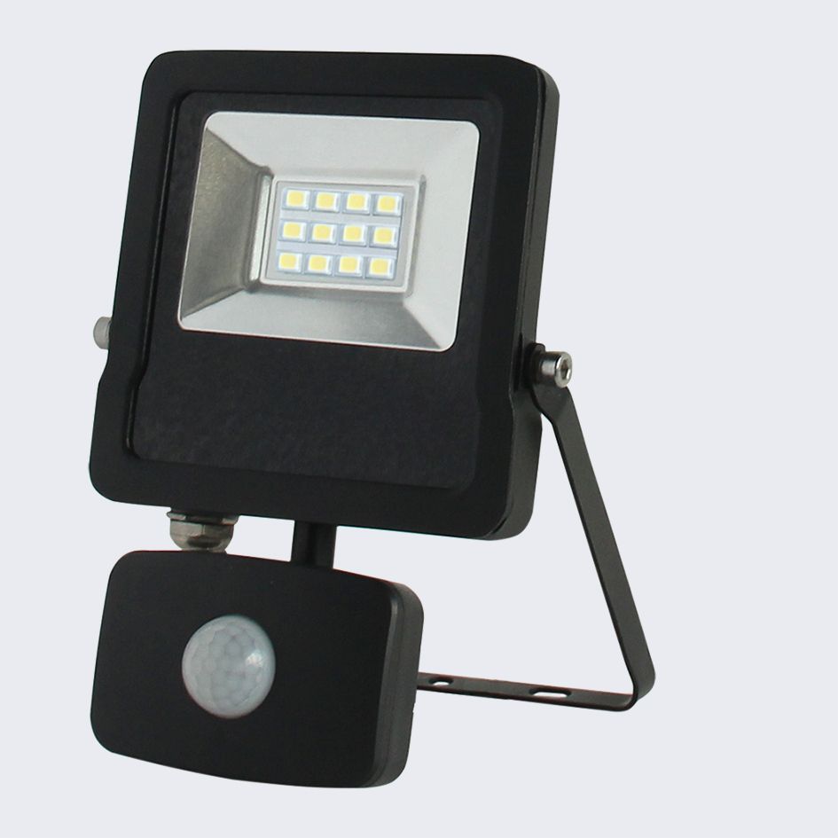 LED-Anbaustrahler 50W 4000K 4500lm Konv sw mt 1LED Alu IP54 RF:matt BWM