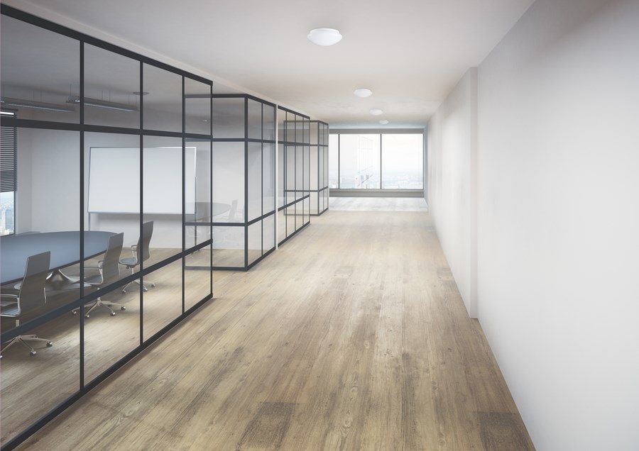 LED-Sensorleuchte 18W 3000-4000K 1550lm ws Konv IP44 BWM Ø330x96mm