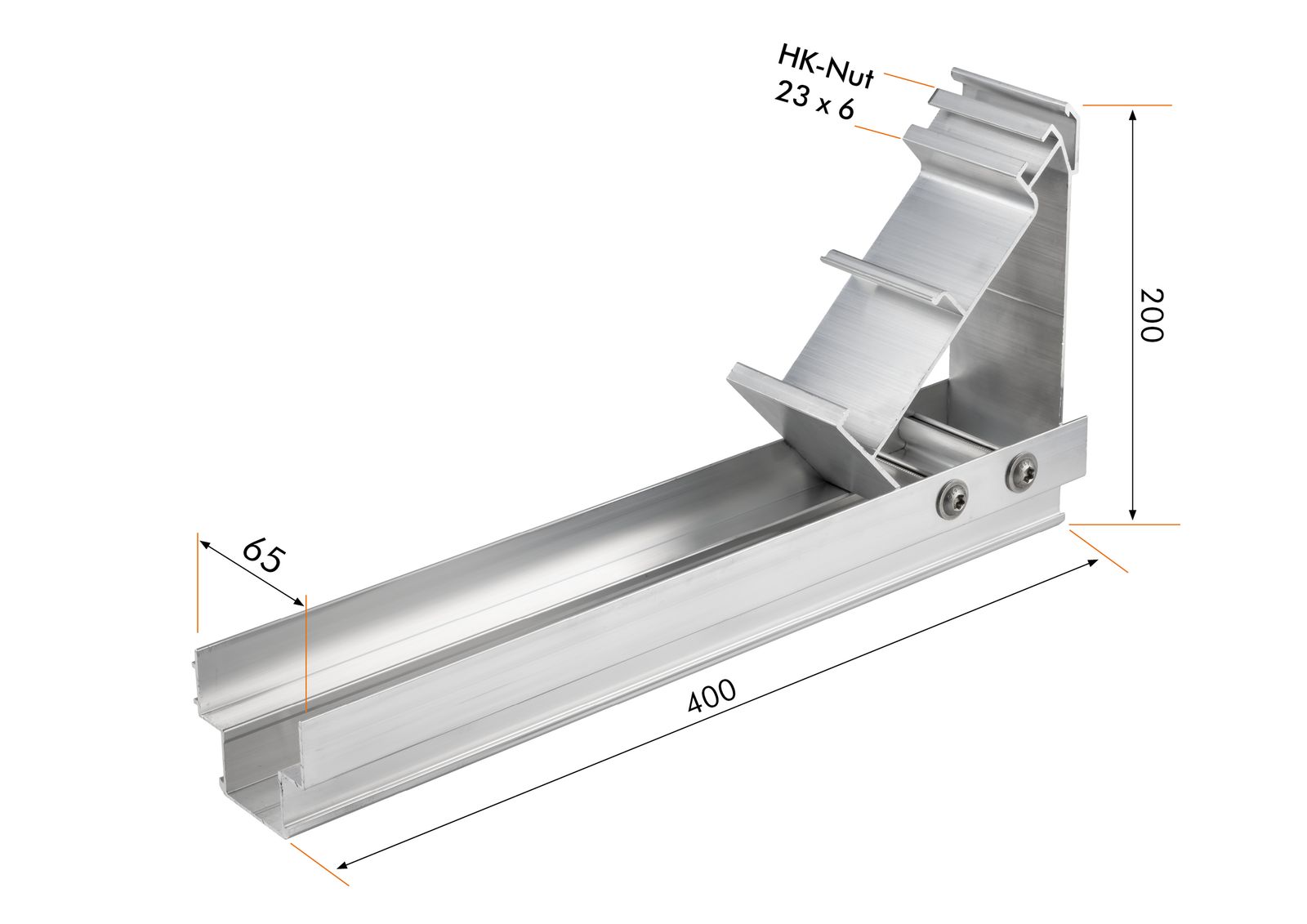 PV-Verbinder Alu 300x400x65mm