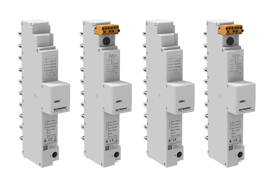 Kombi-Ableiter Sammelsch TN-S TT 240VAC 1,5kV 2TE 4p Netzform TN-S opt