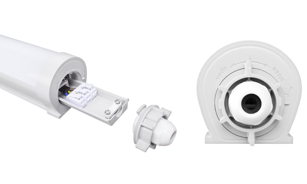 LED-Feuchtraumleuchte 35-50W 4000K Konv 6500lm gr IP65 1473x70x69mm