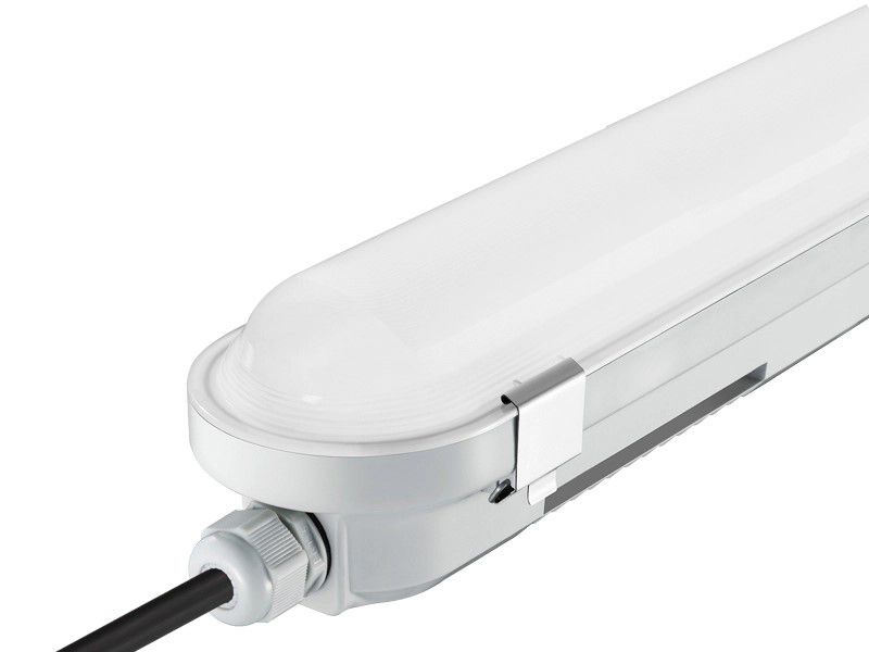 LED-Feuchtraumleuchte 21-36W 4000K Konv 5000lm gr IP65 1225x83x80mm