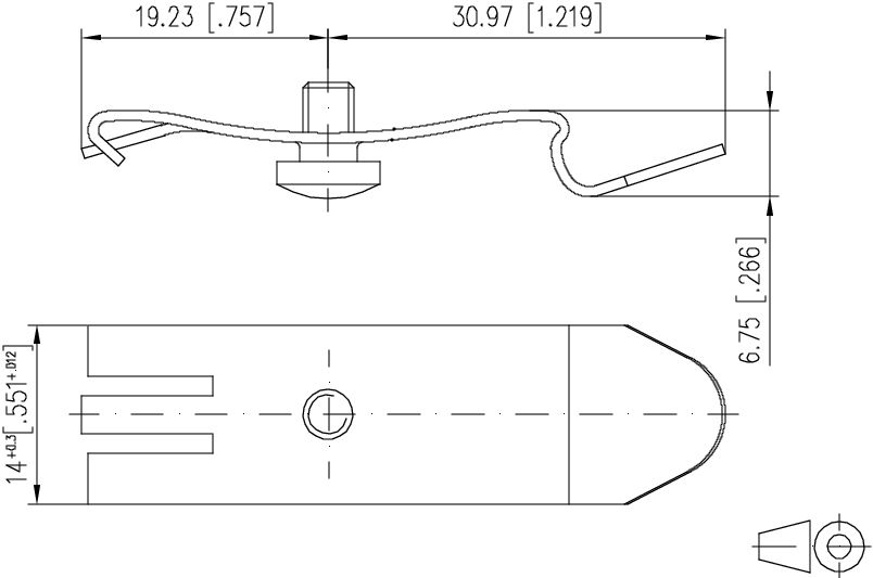 Hutschienenadapter net-works TS35 ger Metall