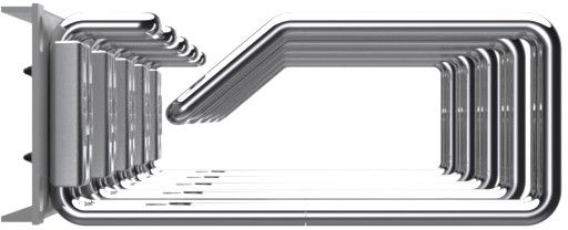Kabelführungspanel Metall net-works 1HE 482,6mm B482mm gr