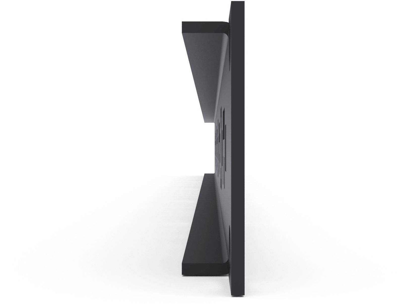 Kabelabfangschiene Metall net-works sw 482,6mm B482mm