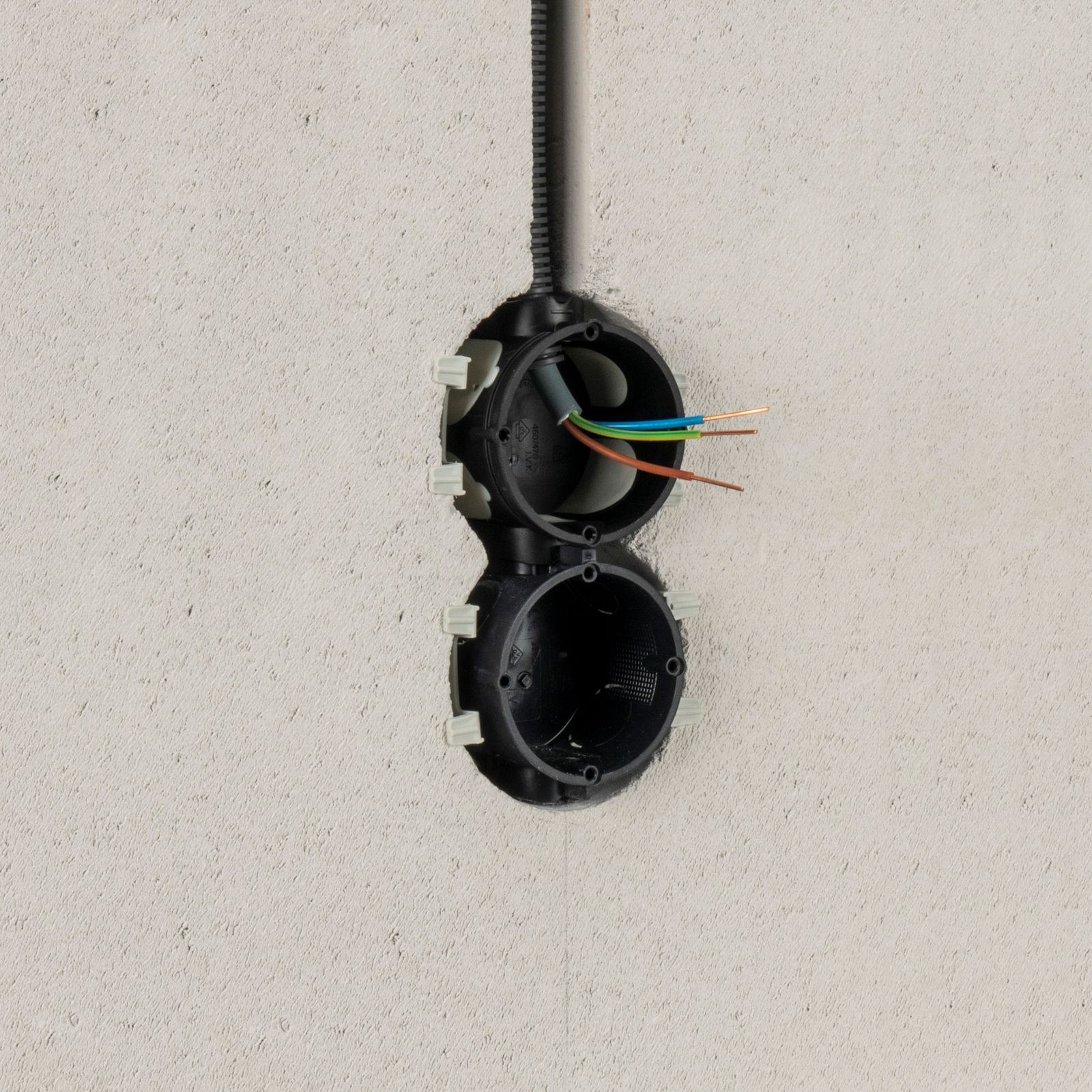 Klemmfixierung UP-Dose gr f.EinbDose Geeignet für Einbaudose