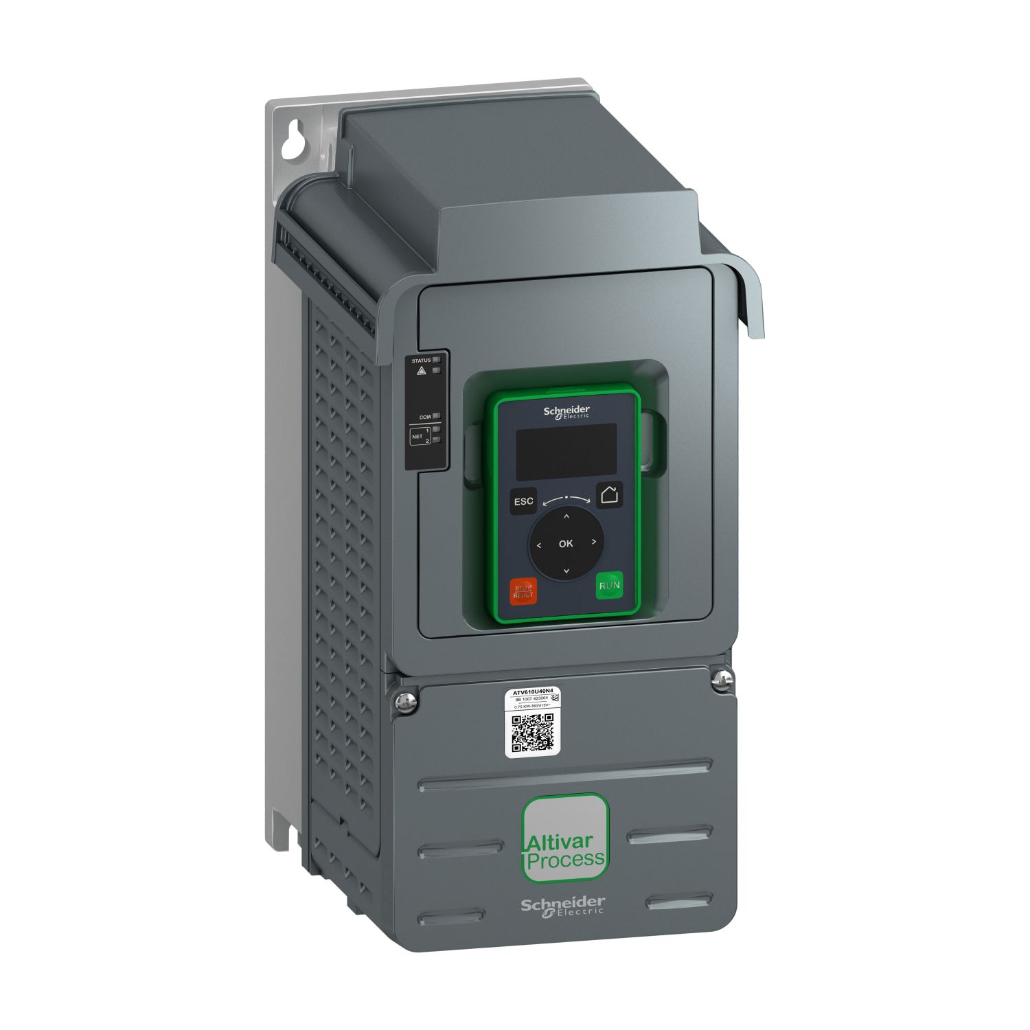 Frequenzumrichter lin=4kW 380-460V E3ph A3ph 500Hz 50/60Hz quad=4kW IP20 5%F