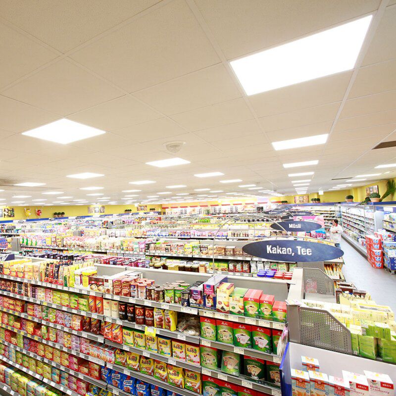 LED-Panel 620x620mm FLATugr 20-36W ws 3000-5700K 5050lm Konv IP20