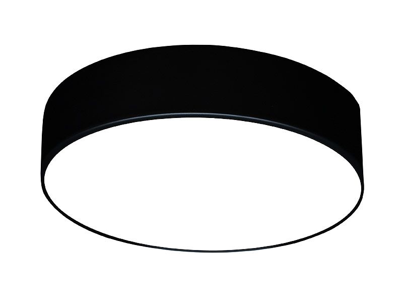 LED-Anbauleuchte 25W 4000K 3352lm sw DALI Dimmung DALI IP40 Ø345x77mm