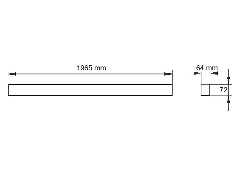 LED-Pendelleuchte 36W 4000K 4676lm sw Konv sym 1LED LED austauschbar IP40 m.LM
