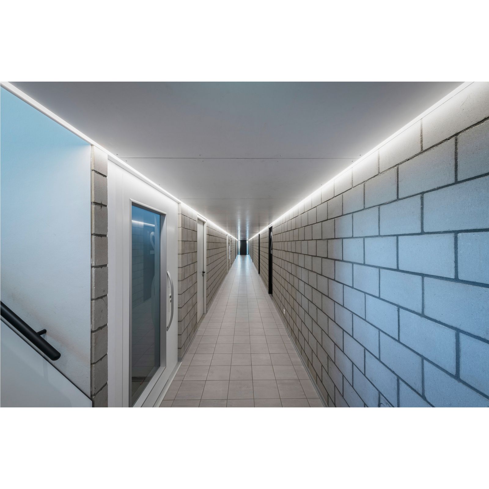 LED-Lichtband 9W/m ws 6500K 180Stk/m DC IP20 LED nicht austauschbar 5000mm 24V