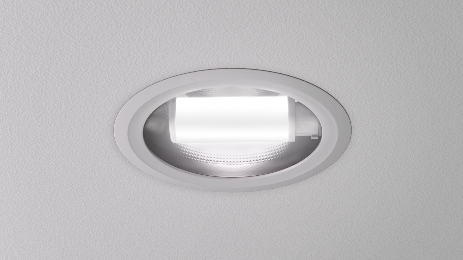 LED-Röhrenlampe G24q-2 6,5W 4000K 770lm E ws mattiert 120° AC Ø34x144mm 220-240V
