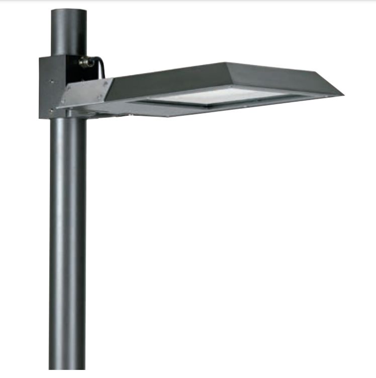 LED-Aufsatzleuchte 70W Vario III 76mm 3000K 8800lm anth elektr.Trafo Alu Gl_tr