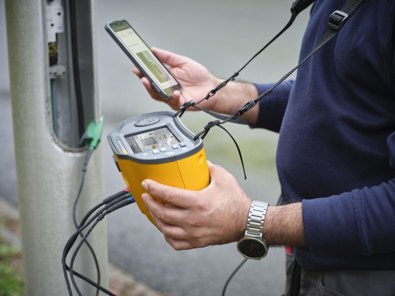 Installationsmessgerät digi RCD/FI Grenzwert Überspannungsableiterprüfung