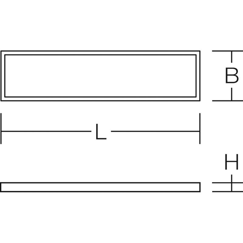 LED-Deckenanbauleuchte KALEEA BASIC ws 24-32W 3000-4000K 4400lm Dimmung DALI
