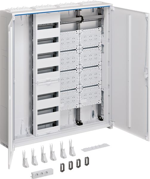 Komplettschrank AP/UP 1stö 4Feld IP44 1100x1050x205mm