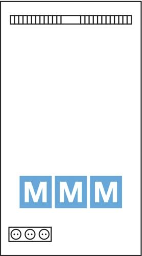 Multimediafeld 500x900x145mm