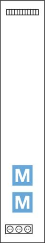 Multimediafeld 250x1350x100mm