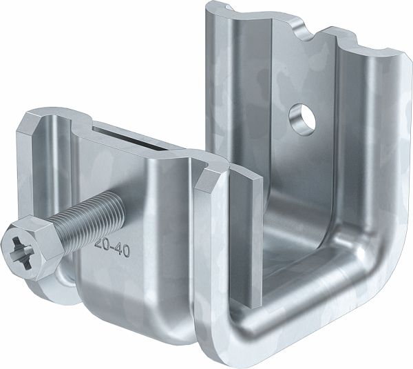 Trägerklammer M6 20-40mm ST f/vz
