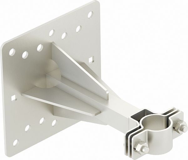 Stangenhalter Blitzsch m.Schraubsch Ø50mm V2A Edelstahl (V2A) Bohrung