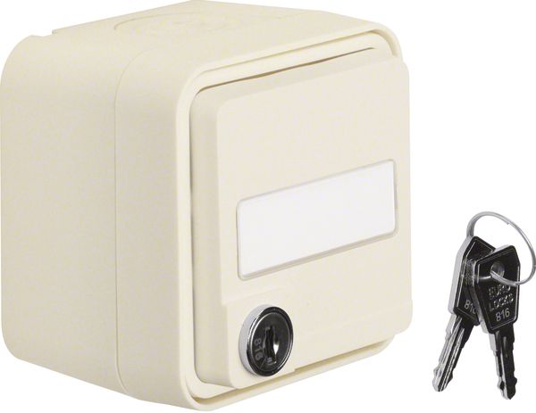 Steckdose 1f polws mt W.1 AP m.BS Klappd IP55 Mit erhöhtem Berührungsschutz