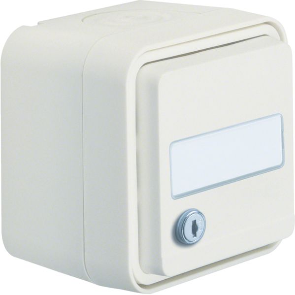 Steckdose 1f polws mt W.1 AP m.BS Klappd IP55 Mit erhöhtem Berührungsschutz