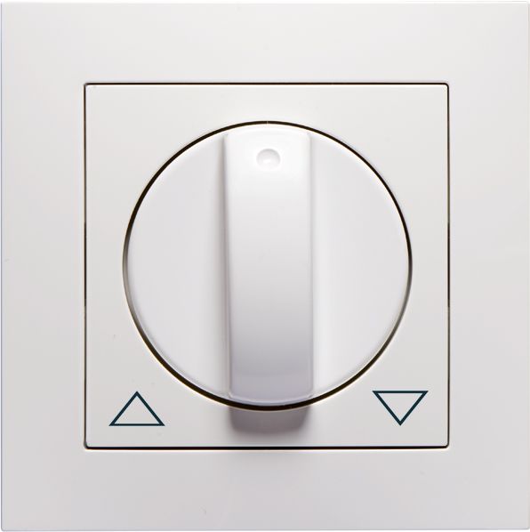 Knebel Jalousie alu glz Pfeile Symbol Jalousie