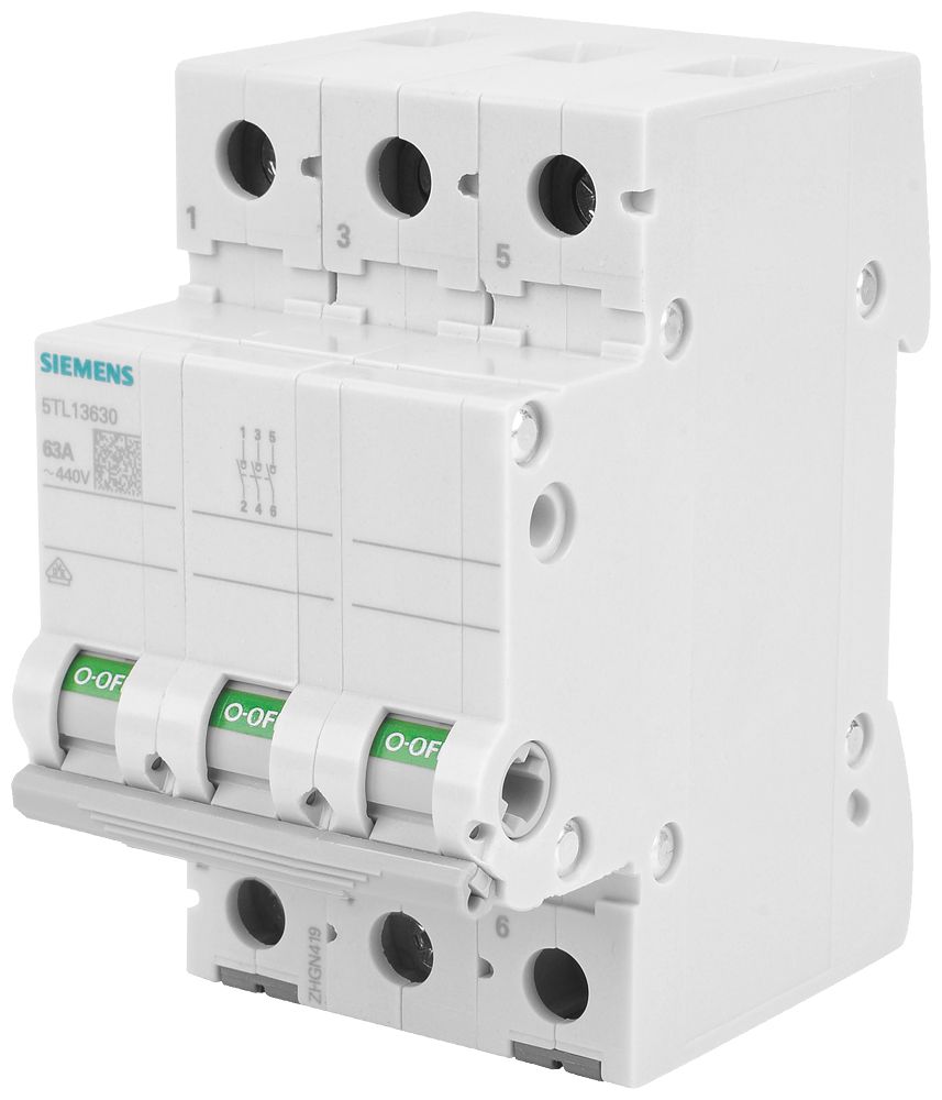 Ausschalter REG 3S 63A 440V 3TE