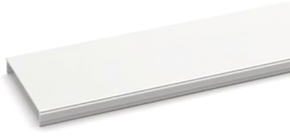 Oberteil GEB-K Kst rws SIGNA BASE unbeh 80x2000mm glatt RAL9010