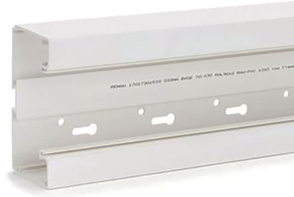 Geräteeinbaukanal Kst SIGNA BASE GEB-K 110x70mm rws RAL9010 unbeh 6036qmm