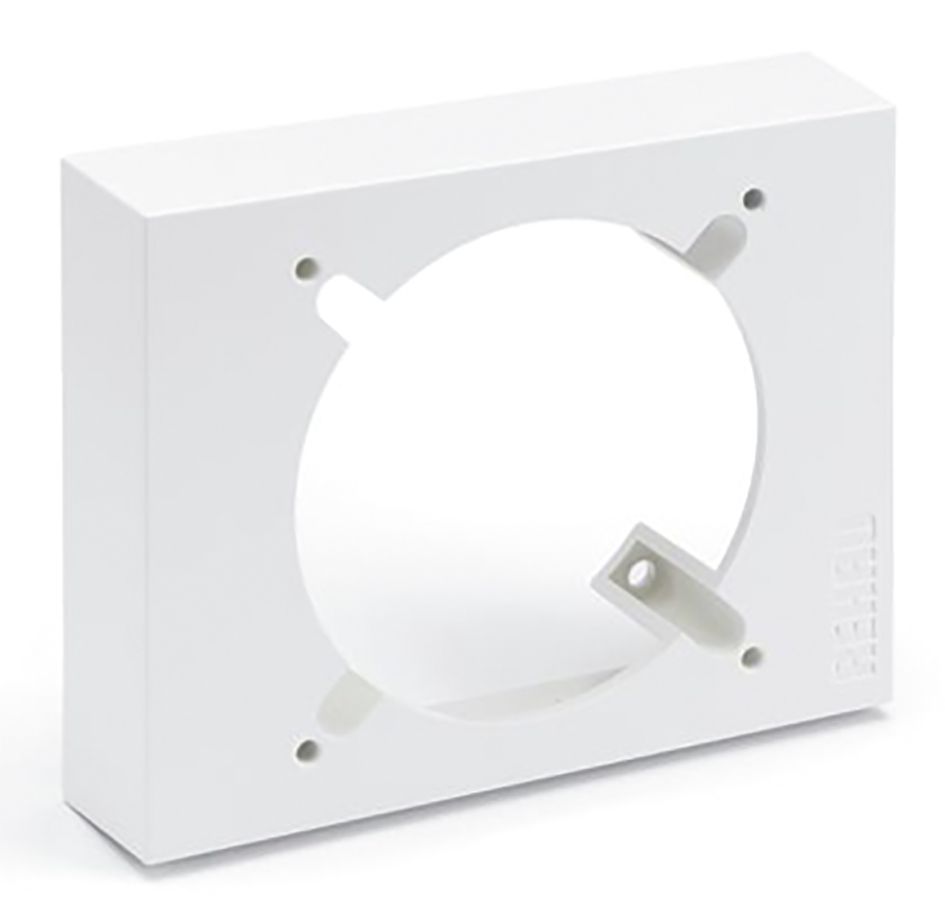 Geräteblende GEB-K 1f SIGNA 80mm Kst rws CEE_Dose