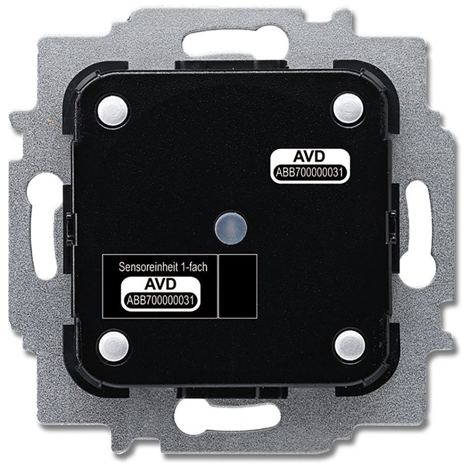 Tastsensor free@home UP 1f 2pkt inkl.Ankoppl Mit Busankopplung m.LED-Anz