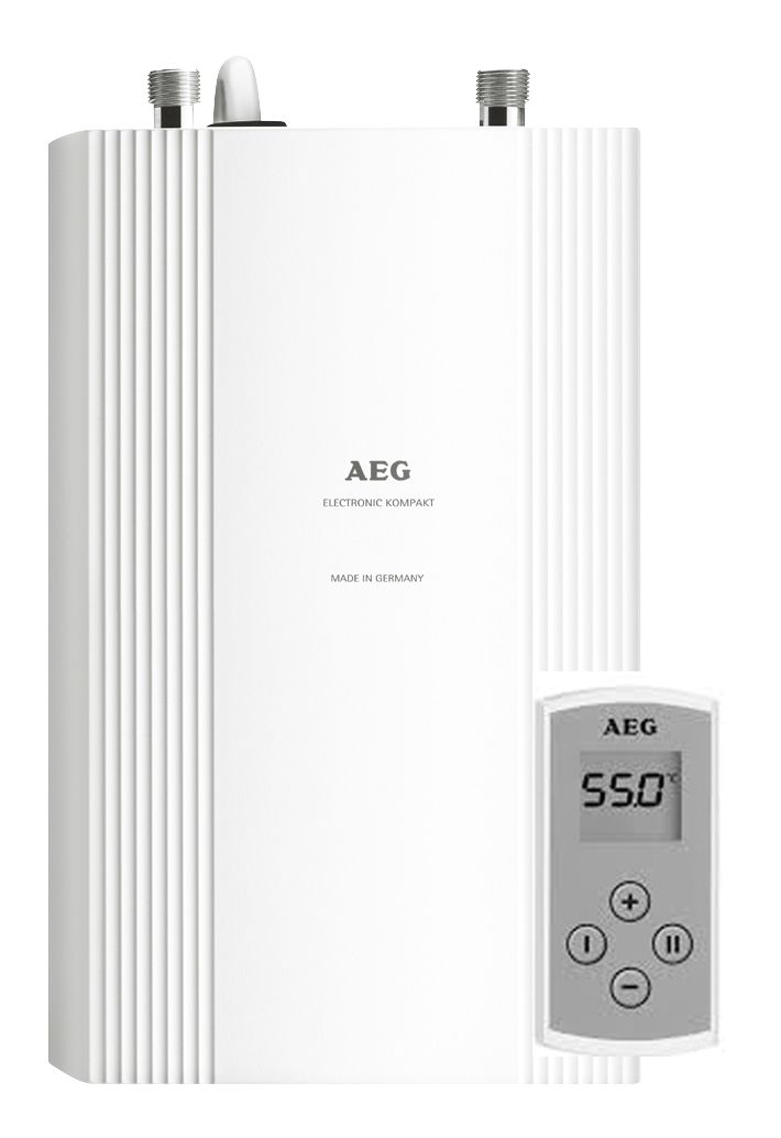 Durchlauferhitzer elektr 13kW Untertisch Funk-Fernbedienung A