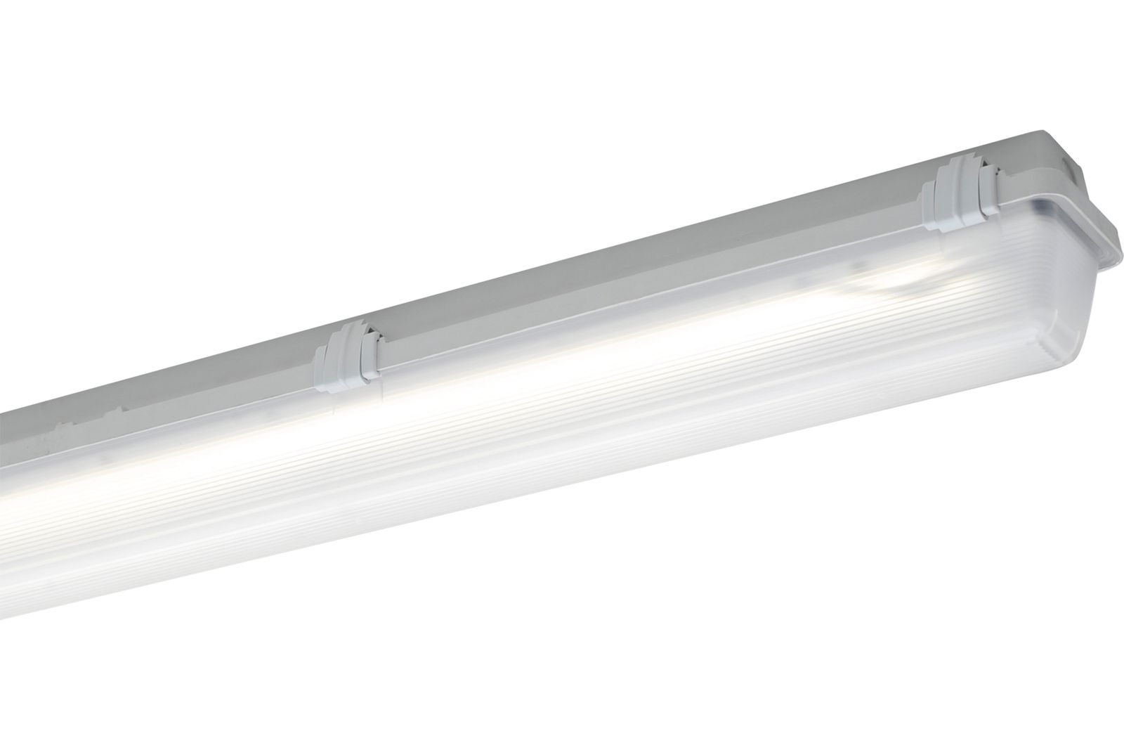 LED-Feuchtraumleuchte 21W 4000K 3440lm gr Konv IP65 1572x116x125mm