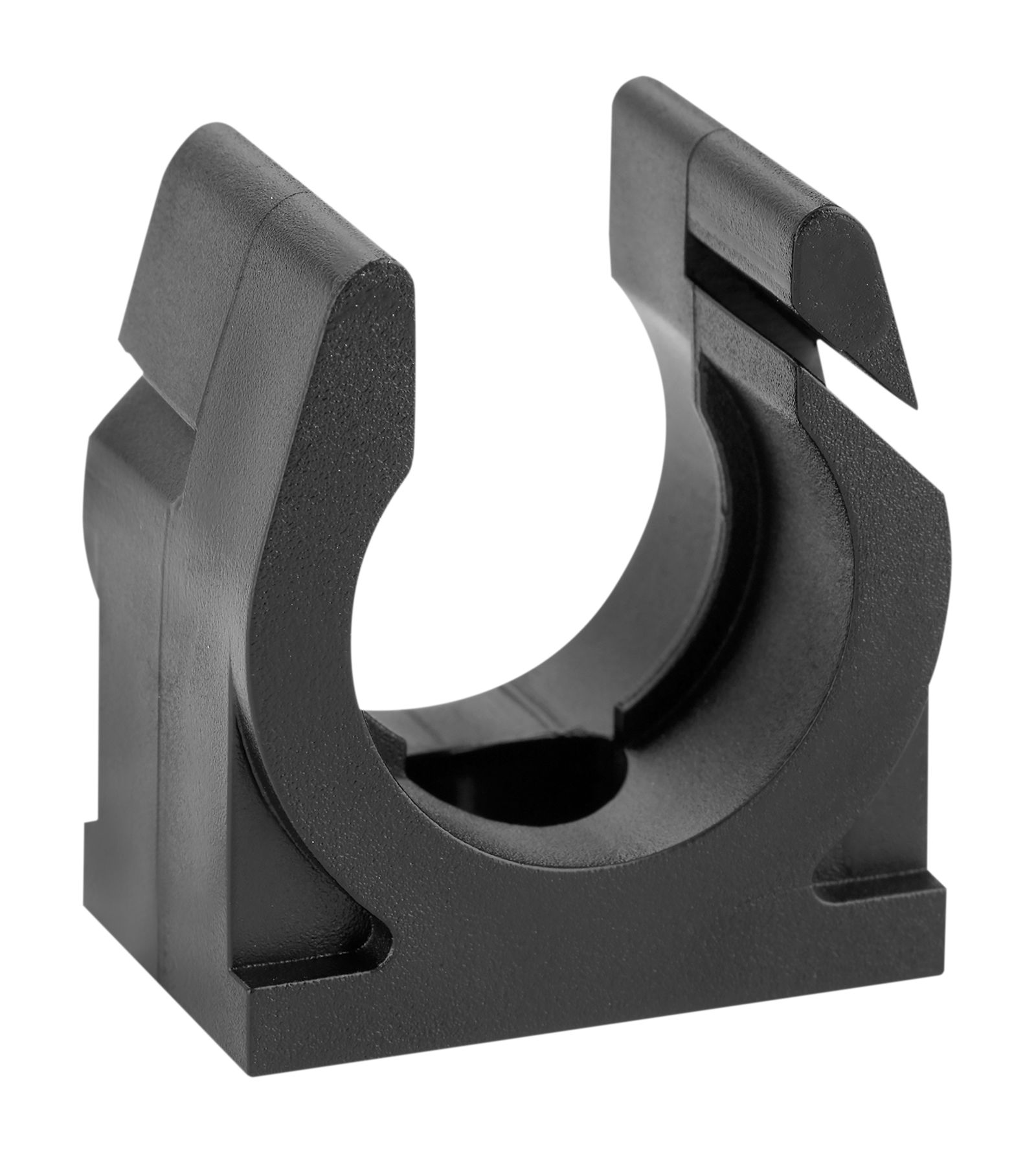 Rohrschelle Ø29mm Fuß PA Kst Schraubl sw Polyamid (PA)