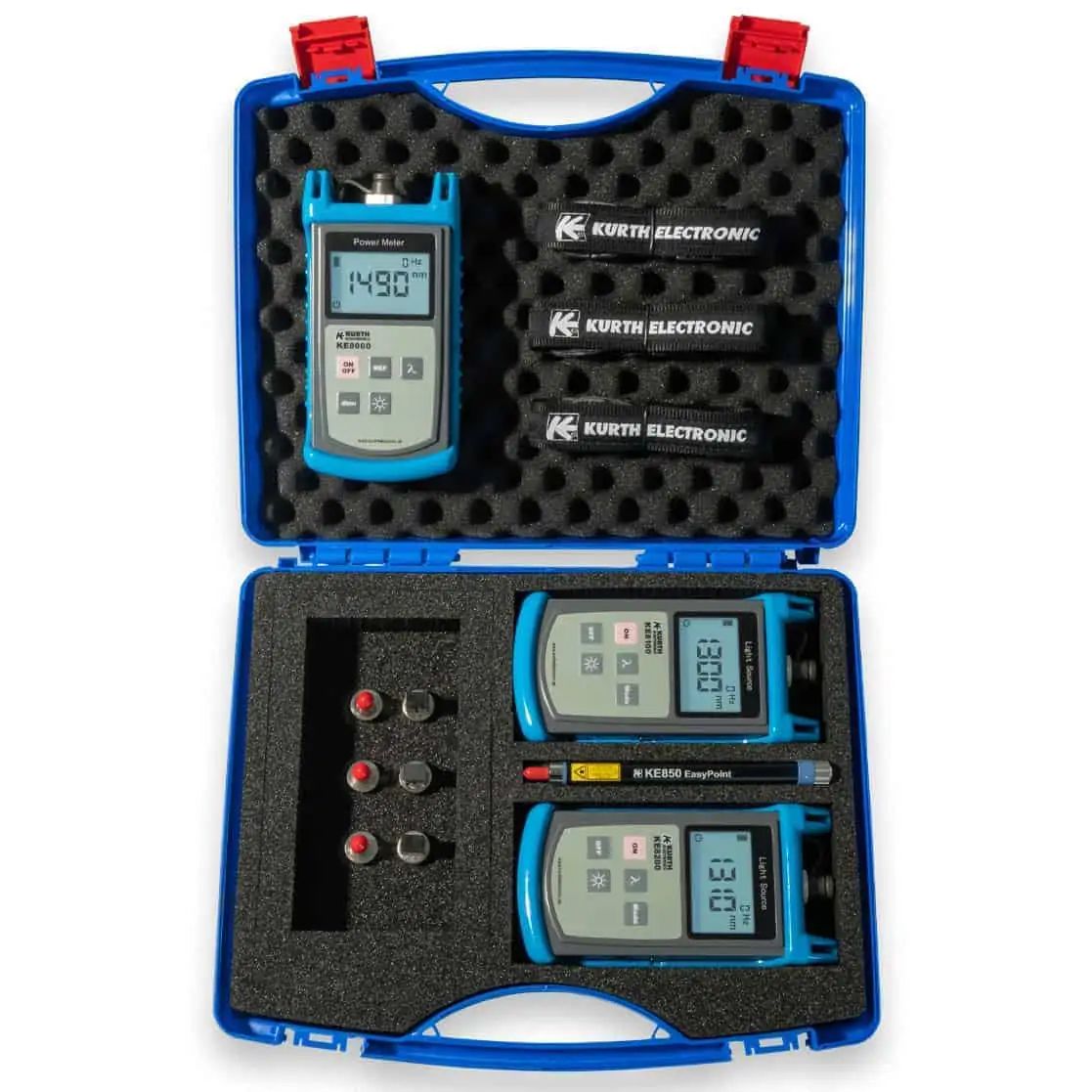 Prüfgerät LWL LCD/Monitor Messwertspeicher