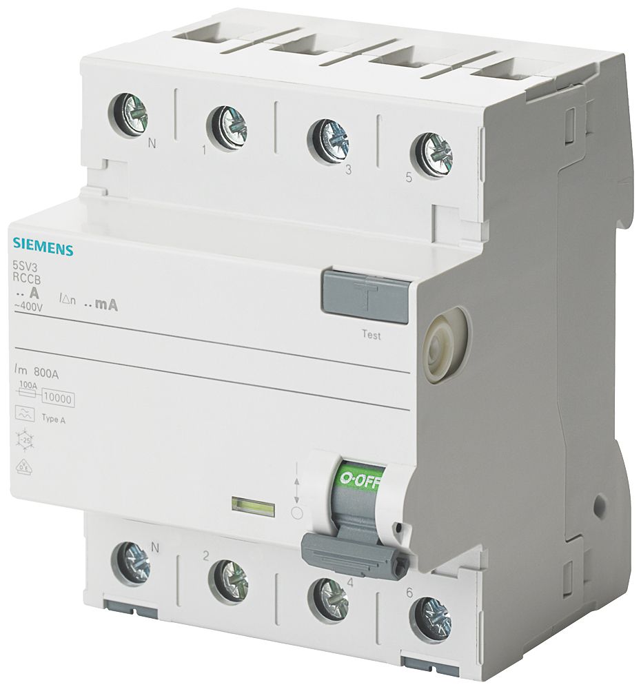 FI-Schutzschalter A 4p 440V 40A 0,03A 4TE REG 10kA 1kA/stoß