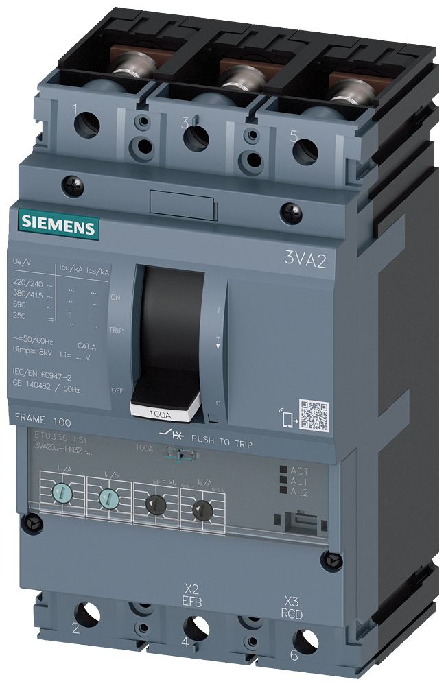 Leistungsschalter 40A 3p 1A/In IP40 opt.Motorantr Motorantrieb optional