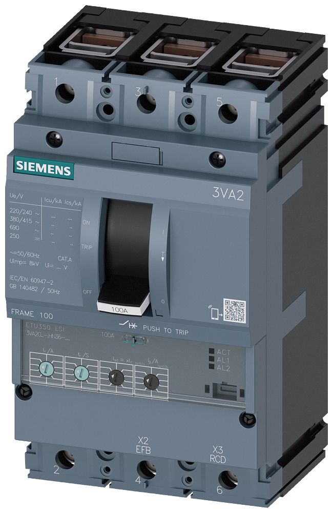 Leistungsschalter 40A 3p 1A/In IP40 opt.Motorantr Motorantrieb optional