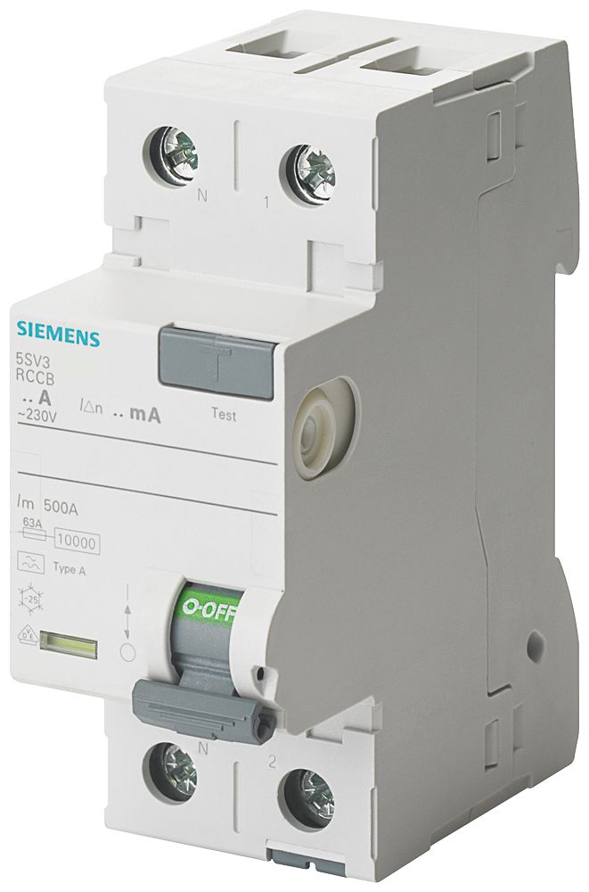 FI-Schutzschalter A 2p 230V 16A 0,01A 2TE REG 10kA 1kA/stoß