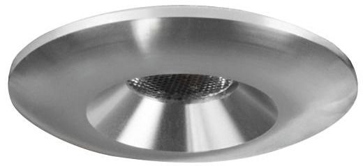 LED-Lichtpunkt 1,2W 3000K 70lm alu Konv IP44 Ø32,5x4mm