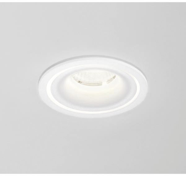 LED-Einbaustrahler 13,6W 3000K 950lm Alu Konv ws mt 1LED IP20 RF:hochglänzend