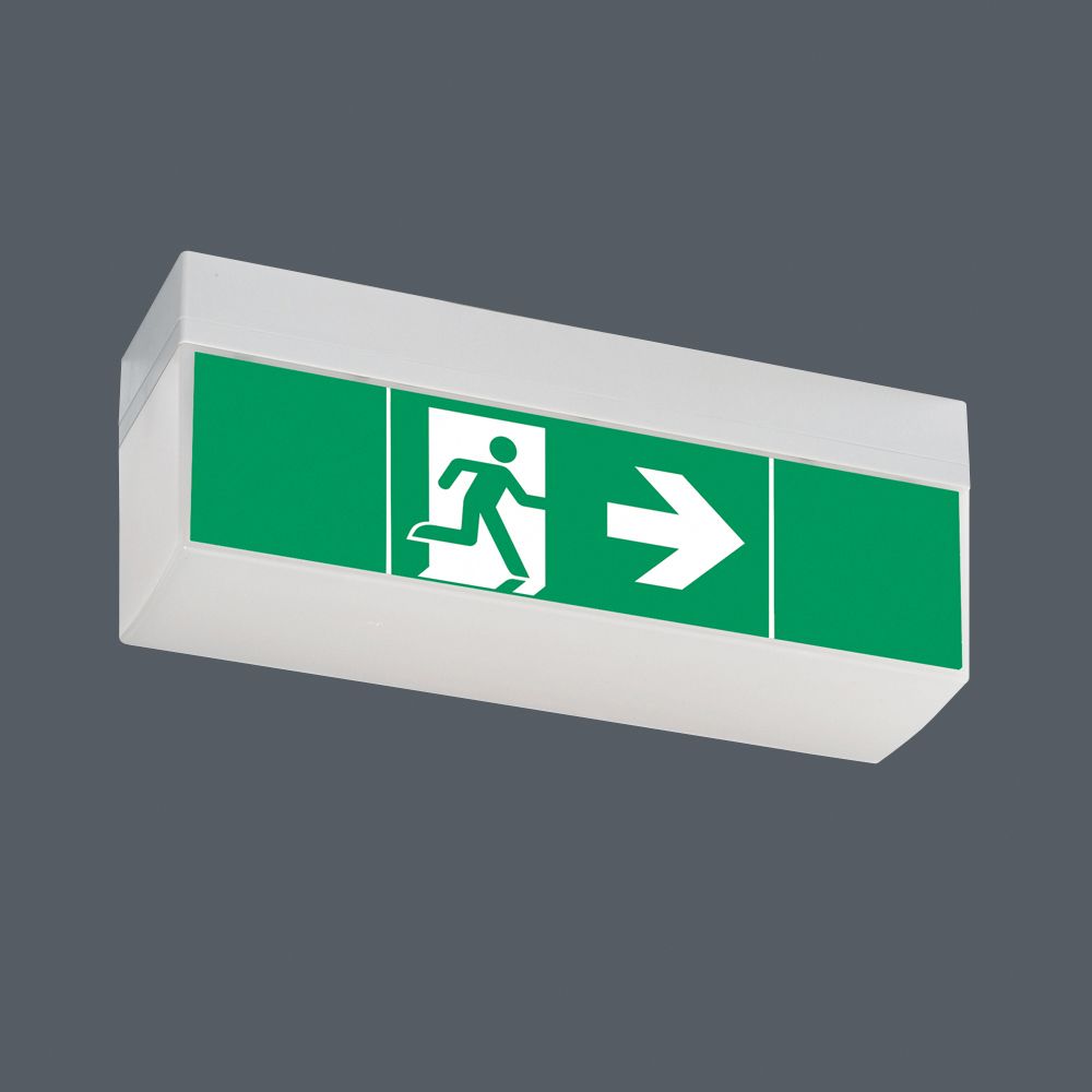 LED-Sicherheitsleuchte 5W 6500K IP41 17m Wandanb 6LEDs eins Prüftaste dezentr