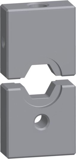 Crimpeinsatz 6qmm sechsk Presskabelschuh/Verb