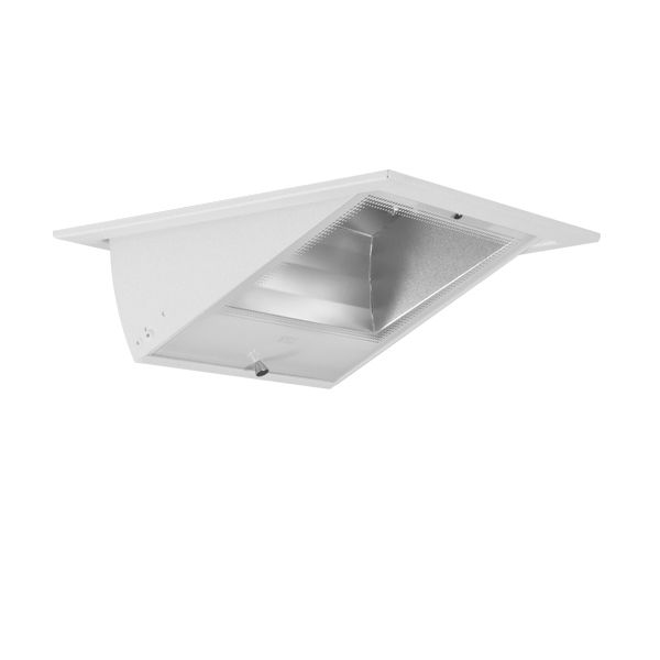 LED-Einbaustrahler 56W Vario 5810lm Konv ws mt 1LED Alu IP20 224x200x240mm
