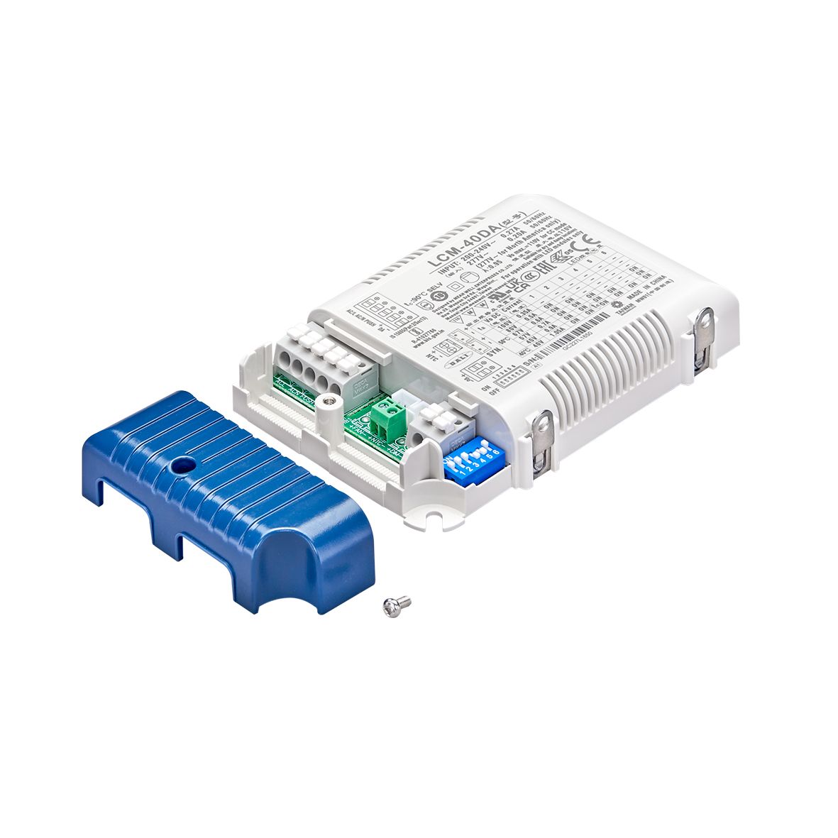 LED-Trafo 1-42W 350-1050mA 2-100V IP20 Dimmung DALI Kstgeh dyn 124x82x23mm