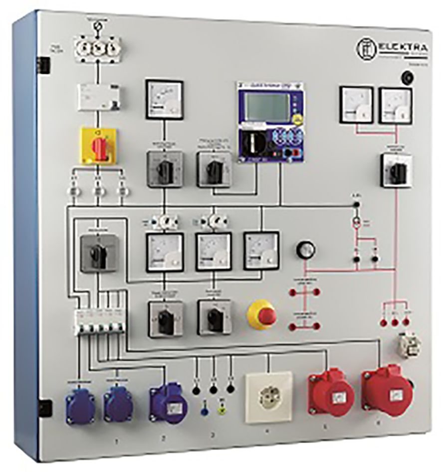 Gerätetester analog PE-Strom Schutzleiterstrom Berührungsstrom