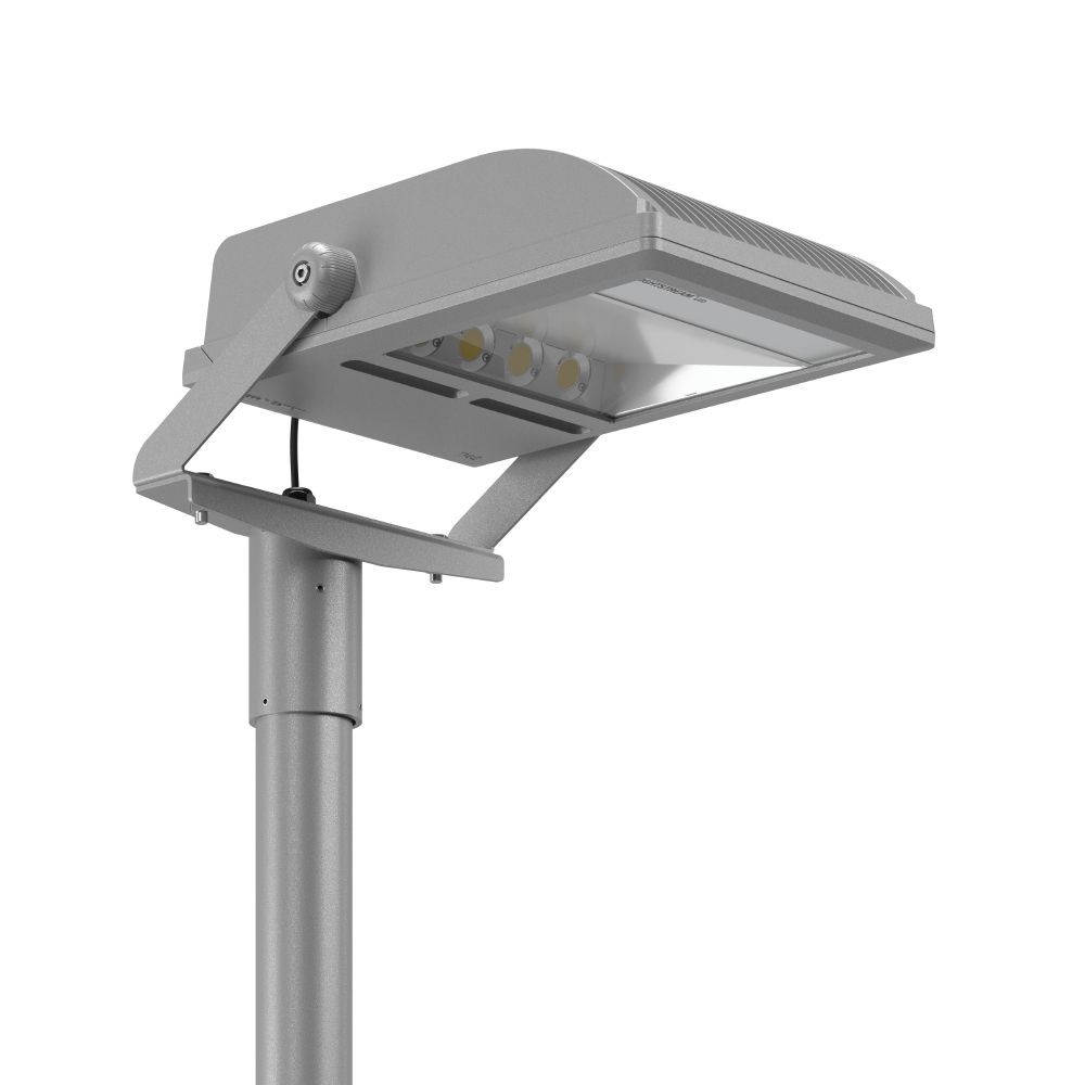 LED-Aufsatzleuchte 225W Lightstream si I 76-89mm 3000K 25100lm elektr.Trafo Alu